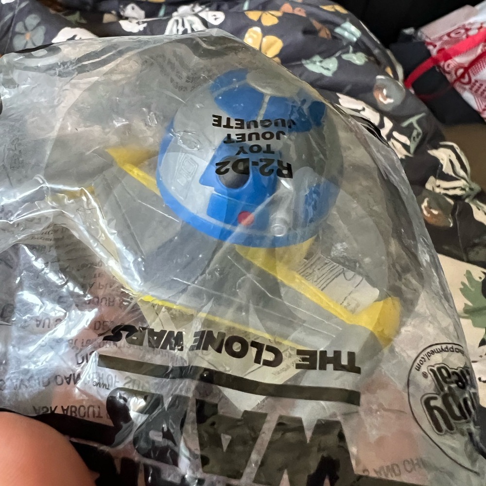 R2-D2 and C-3PO McDonald happy meal toys set